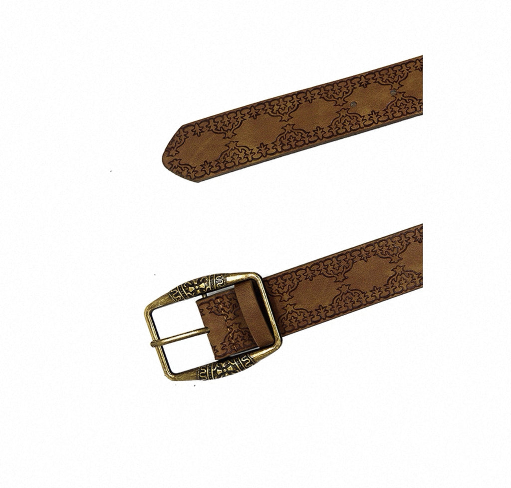 Bronze Embossed Retro Belt