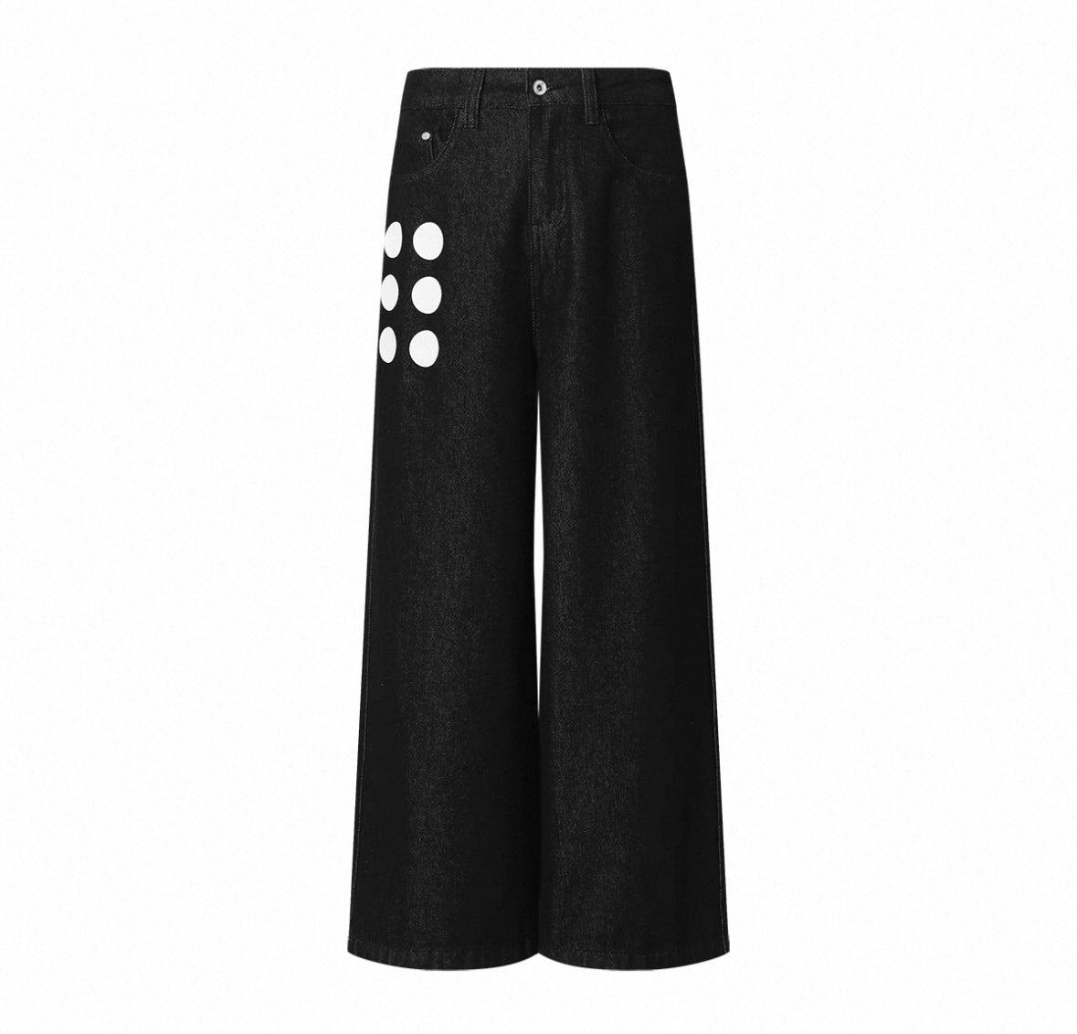 Polka Dots Loose Jeans
