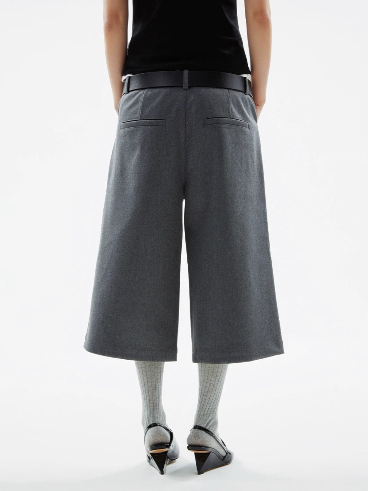 Black/Gray Composite Jorts