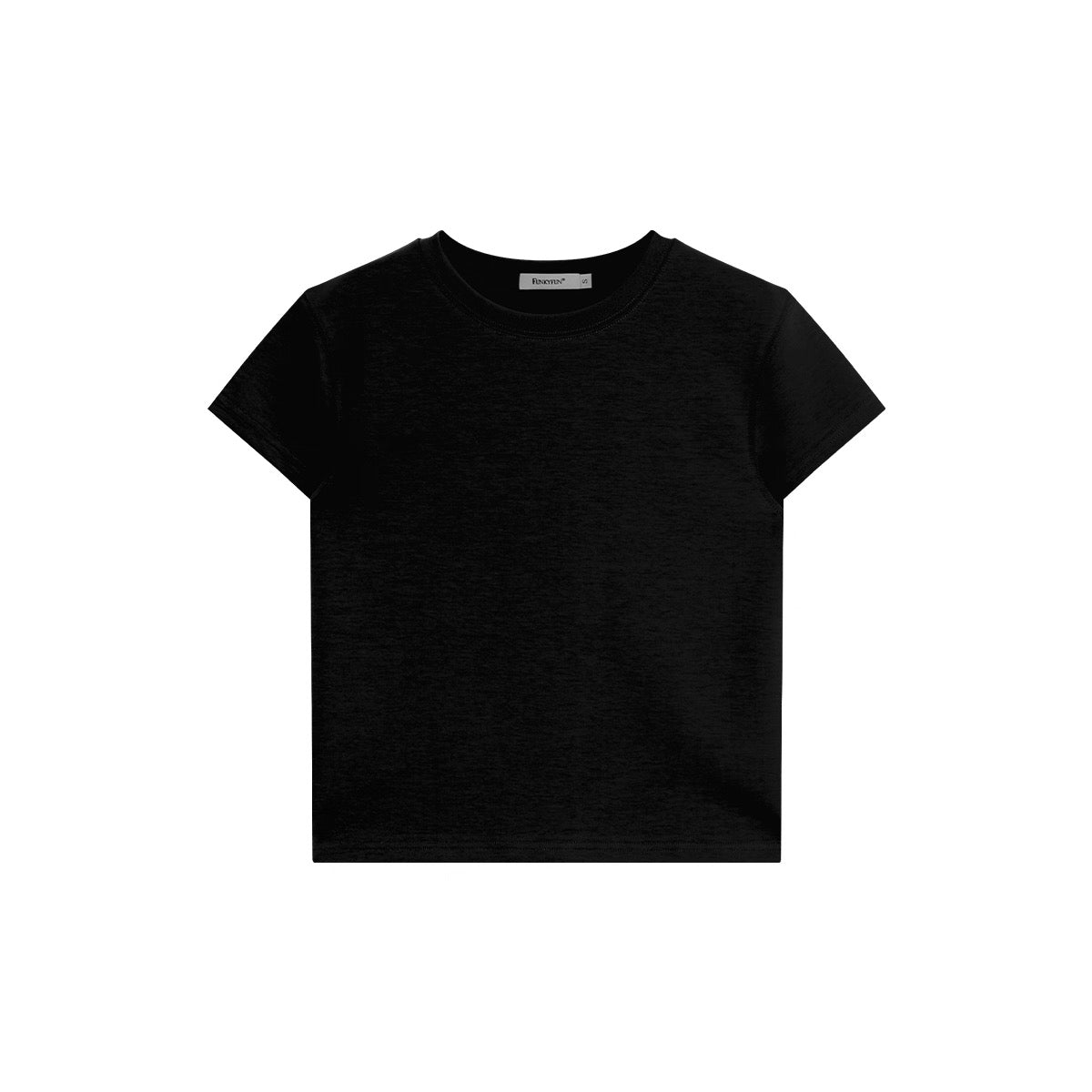Black/Gray Space Cotton Short Sleeve Tee