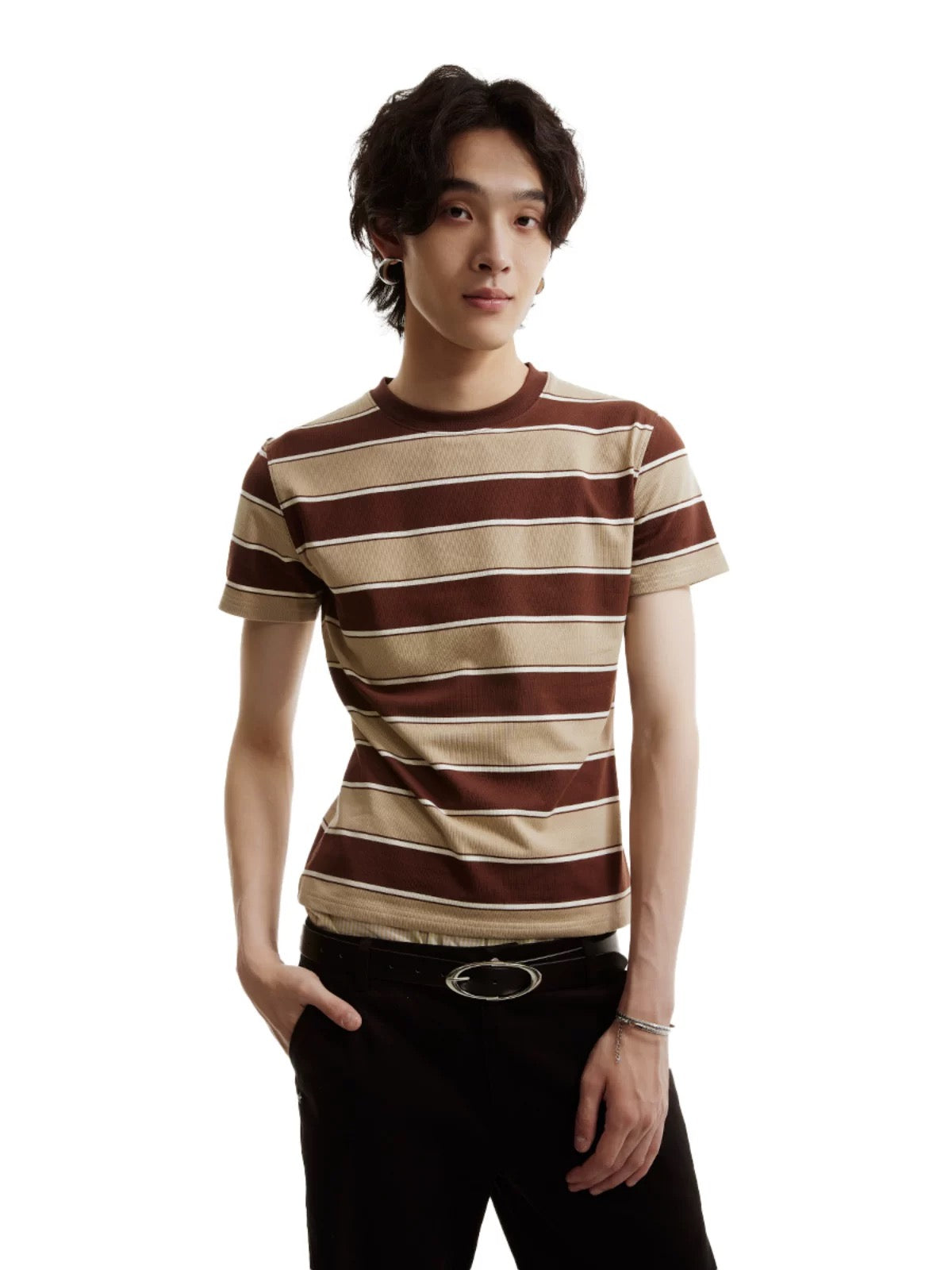 Stripe Sleeve Tee