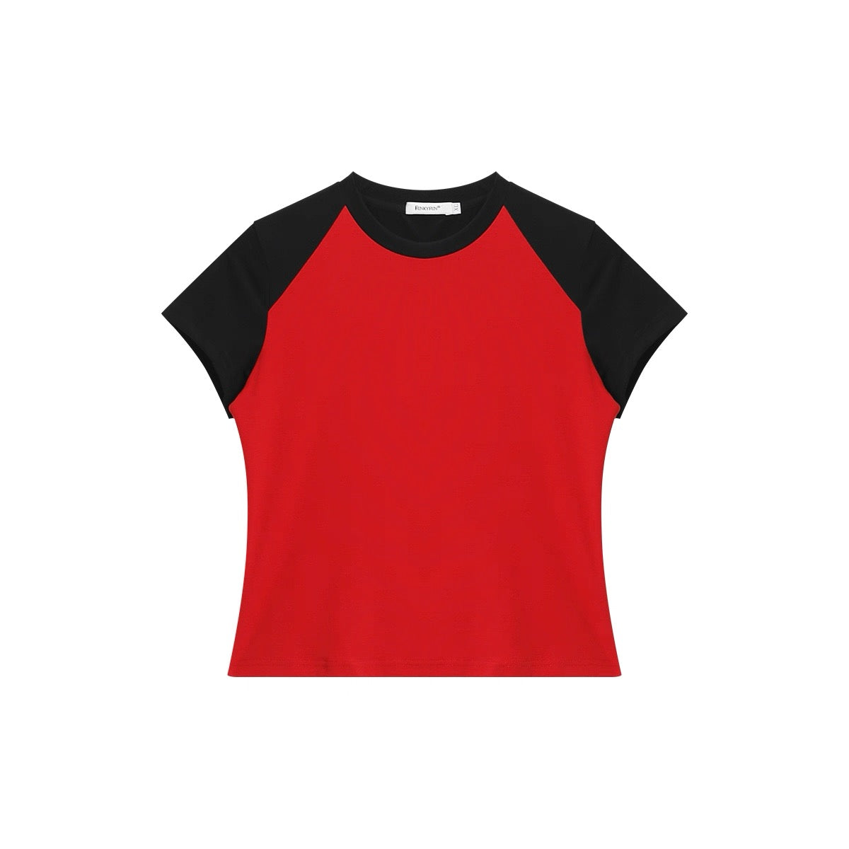 Sleeved Round Neck Short Sleeve Tee