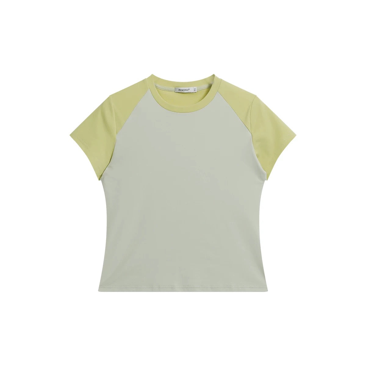 Sleeved Round Neck Short Sleeve Tee