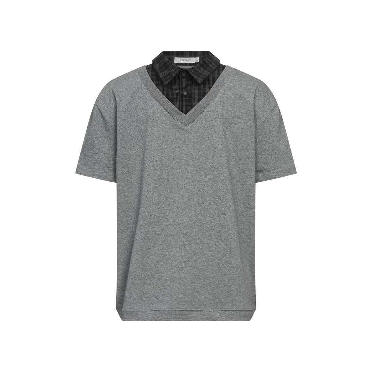Stitched Two Piece Sleeved Shirt