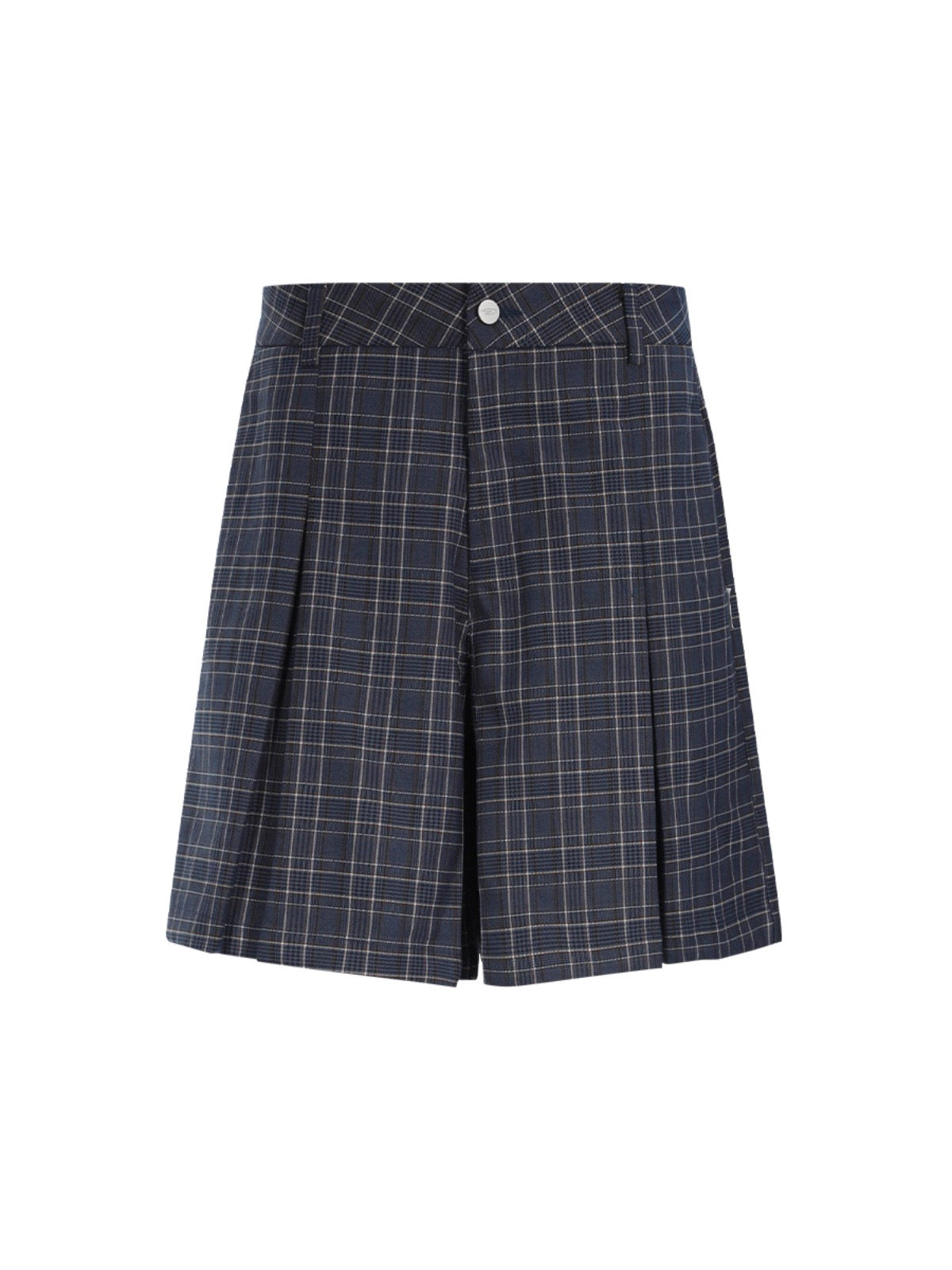 Retro Plaid Silhouette Shorts
