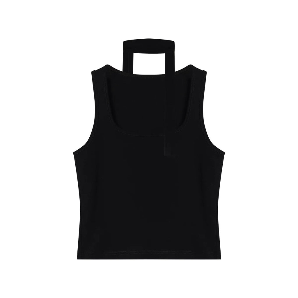 Broad Open Band Vest
