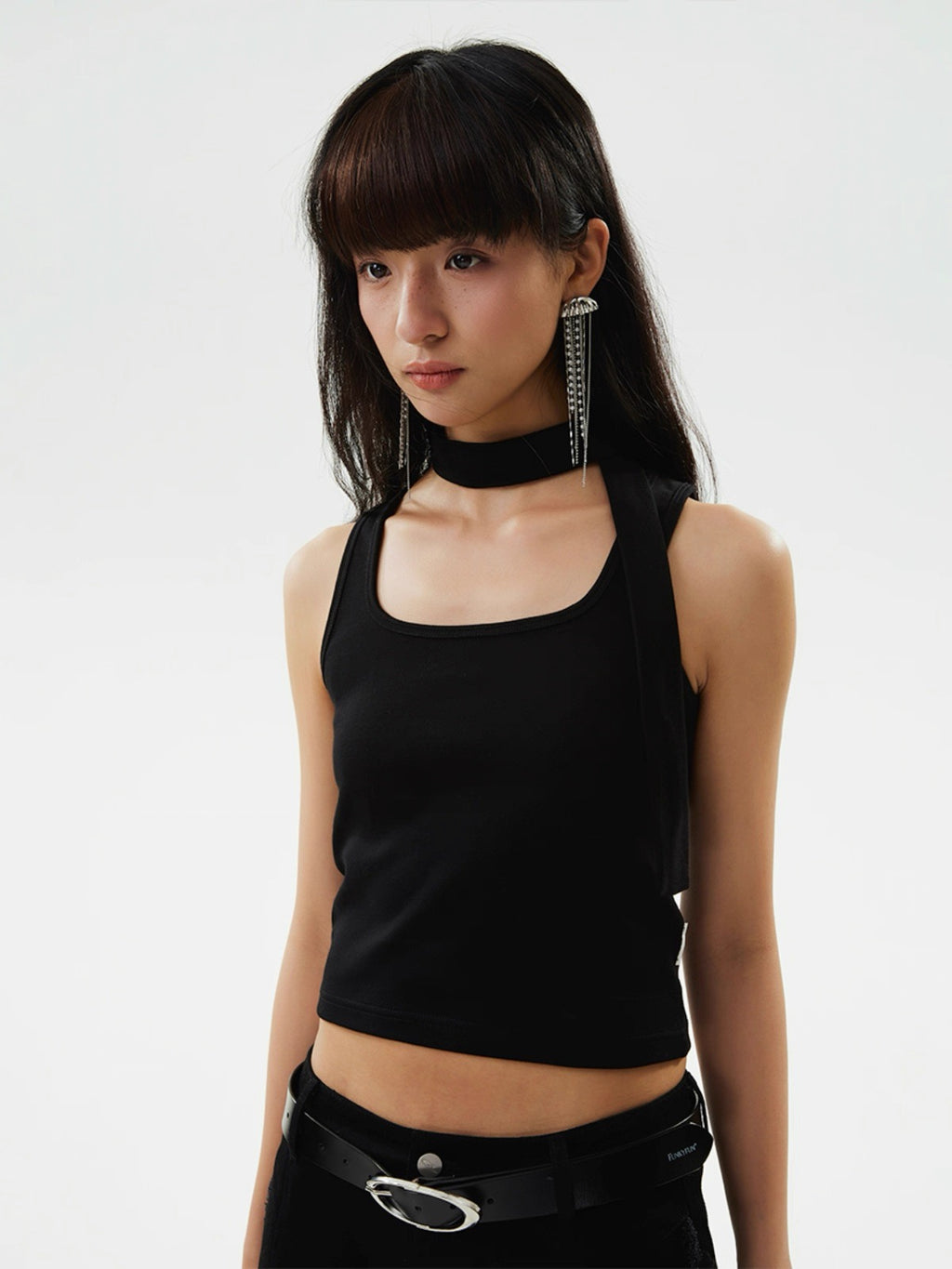Broad Open Band Vest