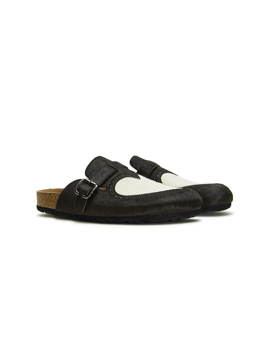Heart Closed-Toe Slides